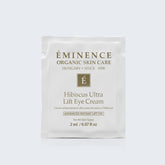 Eminence Organics Hibiscus Ultra Lift Eye Cream Card Sample